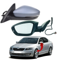 Oto Çıkma Parça / Skoda / Octavia / Ayna / Sol Dış Ayna / Sıfır Parça 