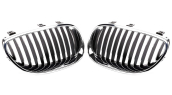 51137065701/02  BMW E60LCİ 2004-2009 ÖN PANJUR KROM SET