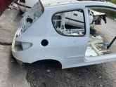 Peugeot 206 tek kapı sağ arka Çamurluk