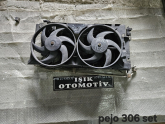 Pejo 306 sw 1.6 intercooler radyatör su klima fan çıkma orjinal