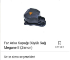 Oto Çıkma Parça / Renault / Megane / Far & Stop / Far Kasası / Çıkma Parça 