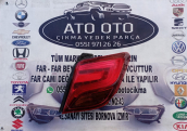 TOYOTA YARİS ORJİNAL ÇIKMA SAĞ STOP