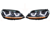 ÖN FAR SET ( ÇİFT U LED KAYAR SİNYAL ) GOLF 7 13-SIFIR 12345