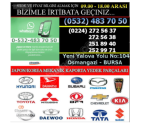 Oto Çıkma Parça / Mitsubishi / Carisma / Far & Stop / Sol Ön Far / Sıfır Parça 