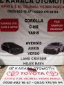 Oto Çıkma Parça / Toyota / Corolla / Far & Stop / Sağ Arka Stop / Çıkma Parça 