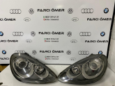 PORSCHE CAYENNE SAĞ SOL FAR TAKIMI ORJİNAL DOLU BEYİNLİ B2