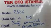 Oto Çıkma Parça / Mercedes / C Serisi / Kaporta & Karoser / Sağ Ön Çamurluk / Çıkma Parça 