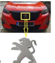 Peugeot 2008 ön amblem Aslan amblemi 98366648vd