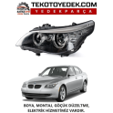 BMW E60 LCI ÖN FAR BI-XENON SAĞ SOL 2007 2008 2009 KAMPAYA