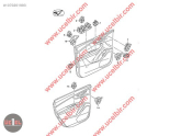 Oto Çıkma Parça / Audi / A4 / Oto Cam / Cam Düğmesi / Sıfır Parça 