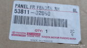 Oto Çıkma Parça / Toyota / Corolla / Kaporta & Karoser / Sağ Ön Çamurluk / Çıkma Parça 