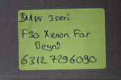 Oto Çıkma Parça / Bmw / 3 Serisi / Far & Stop / Far Beyni / Çıkma Parça 