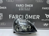 RENAULT CLİO 2 SAĞ ÖN FAR SIFIR İÇİ SİYAH