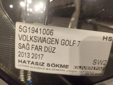 Oto Çıkma Parça / Volkswagen / Golf / Far & Stop / Sağ Ön Far / Çıkma Parça 