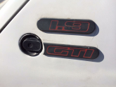 Peugeot 205 GTI Dodik yazıları çıkma orjinal