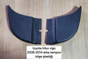 TOYOTA HİLUX VİGO 2006-2014 ARKA TAMPON KÖŞE PLASTİĞİ  (XS902S26)