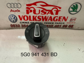 VW TİĞUAN ÇIKMA ORJİNAL FAR SİS DÜĞMESİ ANAHTARI 5G0 941 431 BD