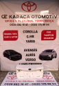 2019-2025 TOYOTA COROLLA ÇIKMA ORJINAL BAGAJ KAPAĞI