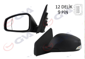 Oto Çıkma Parça / Renault / Fluence / Ayna / Sağ Dış Ayna / Sıfır Parça 