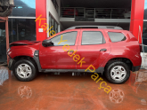 Dacia Duster 2 XJD Sağ Sol Arka Çeyrek-Çamurluk Mercan Kırmızı