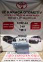 Oto Çıkma Parça / Toyota / Corolla / Kaporta & Karoser / Sağ Arka Kapı / Çıkma Parça 