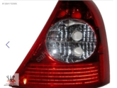 RENAULT CLIO- 2- HB- 2002/2006 STOP SAĞ (KIRMIZI/ORTASI BEYAZ)