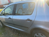 Peugeot 307 gri hatasız sol arka kapı