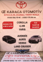 2015-2016 TOYOTA YARİS ÇIKMA ORJİNAL ÖN PANJUR