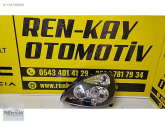 RENAULT CLİO 2 SOL FAR SİYAH 2002-08 SIFIR RENKAY OTO KOCAELİ