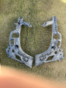MERCEDES W204 ÖN TAMPON SAĞ SOL BRAKETİ A2048854265