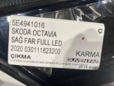 Oto Çıkma Parça / Skoda / Octavia / Far & Stop / Sağ Ön Far / Çıkma Parça 