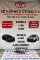 Oto Çıkma Parça / Toyota / Corolla / Far & Stop / Sol Ön Far / Çıkma Parça 