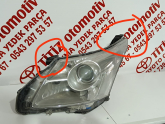 Oto Çıkma Parça / Toyota / Avensis / Far & Stop / Sol Ön Far / Çıkma Parça 