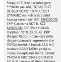 Hasarlı & Kazalı Oto / Fiat / Doblo