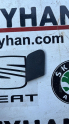 1K0867443 golf 6 sol bagaj kapağı kaplaması vida kapağı