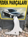 Opel Corsa e sol ön çamurluk beyaz