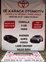 2016-2022 TOYOTA C-HR ÇIKMA ORJINAL TAMPON DEMİRİ