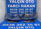 MERCEDES 205 SAĞ SOL ORJİNAL LOGOLU FAR CAMI