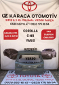 2020-2025 TOYOTA COROLLA CROSS ÇIKMA ORJİNAL BAGAJ KAPAĞI