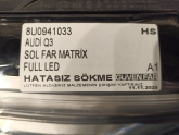 Oto Çıkma Parça / Audi / Q3 / Far & Stop / Sol Ön Far / Sıfır Parça 