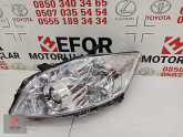 Oto Çıkma Parça / Toyota / Auris / Far & Stop / Sol Ön Far / Sıfır Parça 