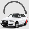 8U0853817A AUDI Q3 11 CAMURLUK AGIZ BRAKETI ARKA SOL .