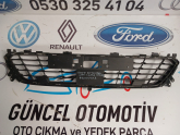 RENAULT CLİO 5 ÖN TAMPON ORTA IZGARA MAKYAJLI  ORJİNAL ÇIKMA