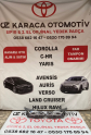 Oto Çıkma Parça / Toyota / Corolla / Far & Stop / Sağ Ön Far / Çıkma Parça 