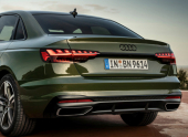AUDİ A4 ARKA TAMPON ÇITASI ORTA S-LİNE SİYAH 2020-