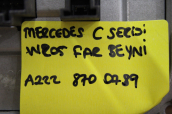 Oto Çıkma Parça / Mercedes / C Serisi / Far & Stop / Far Beyni / Çıkma Parça 