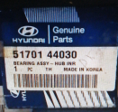 Oto Çıkma Parça / Hyundai / Starex / Alt Takım / Teker Rulmanı / Sıfır Parça 