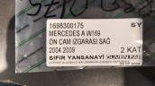 Oto Çıkma Parça / Mercedes / A Serisi / Oto Cam / Ön Cam Izgarası / Sıfır Parça 