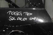 Oto Çıkma Parça / Togg / T10X / Kaporta & Karoser / Sol Arka Kapı / Çıkma Parça 