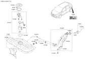31110-A5900 ŞAMANDIRA DEPO KOMPLE DİZEL ELANTRA 14- İ30 12-